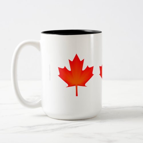 Maple Leaf Two_Tone Coffee Mug
