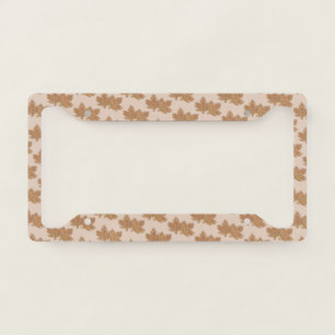 Maple Leaf Vermont Maine Sugar Candy New England License Plate Frame