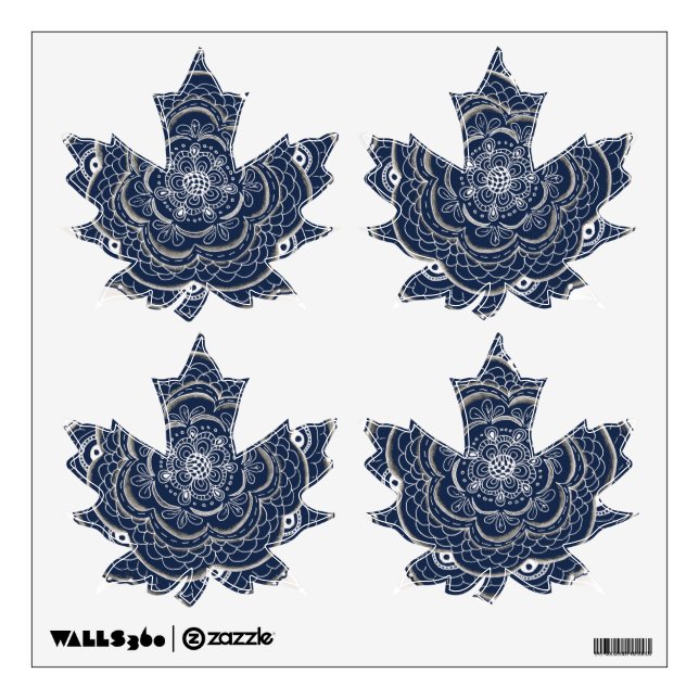 Maple Leaf Wall Decals (Front)