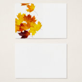 Maple leaves (Front & Back)