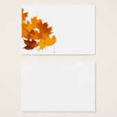 Maple leaves (Front & Back)