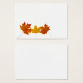 Maple leaves (Front & Back)