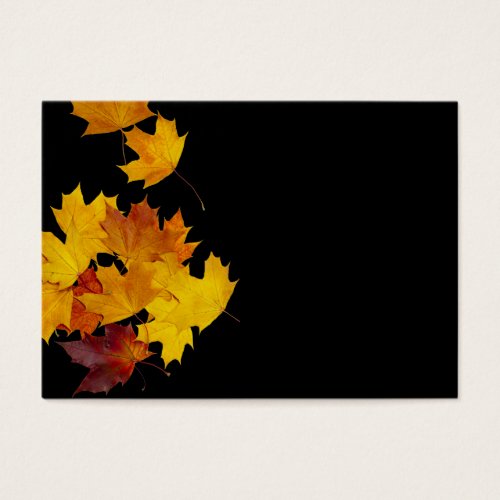 Maple leaves business cards
