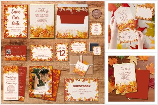 Maple Leaves Autumn Wedding