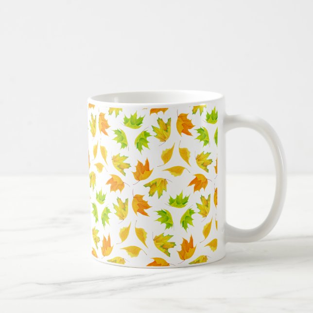 Maple leaves coffee mug (Right)