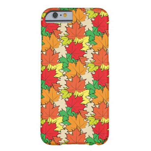 Maple leaves I Barely There iPhone 6 Case