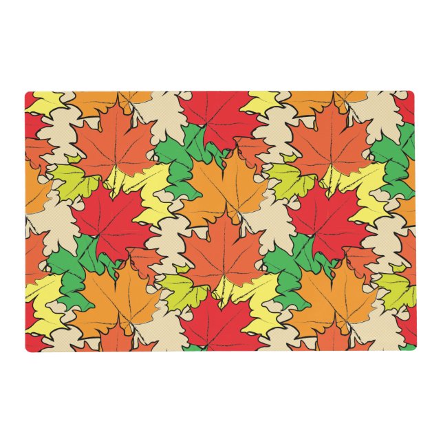 Maple leaves I Placemat (Front)