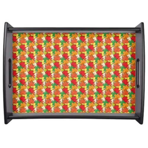 Maple leaves I Serving Tray