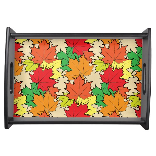 Maple leaves I Serving Tray (Front)