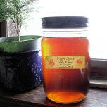 Maple Leaves Maple Syrup Label Small