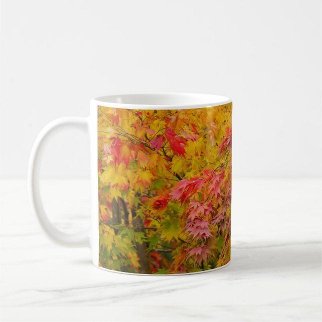Maple Leaves Mug (Left)
