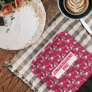 Maple Leaves on a Charcoal Background Paper Plates