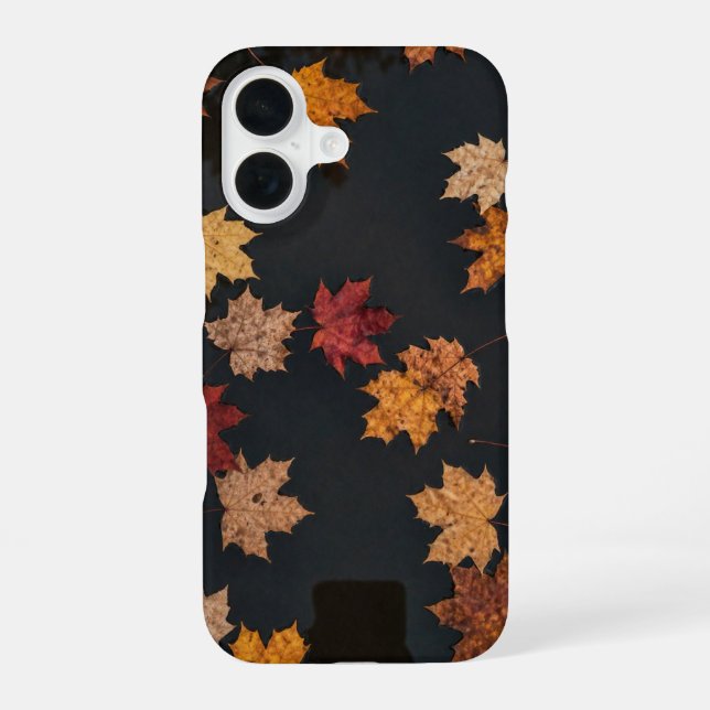 Maple Leaves Pattern Autumn Phone Case (Back)
