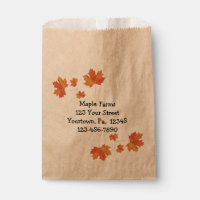 Maple Leaves Product Bag