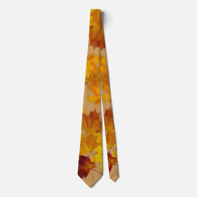 Maple leaves tie (Front)