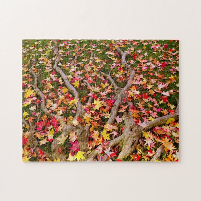 Maple Leavs Jigsaw Puzzle (Horizontal)