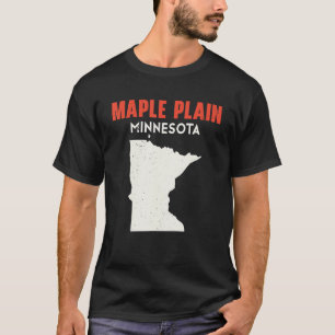 Maple Plain Minnesota USA State America Travel Min T-Shirt
