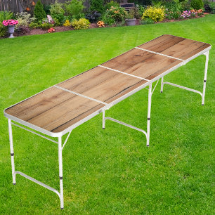 Maple Rough Cut Beer Pong Table