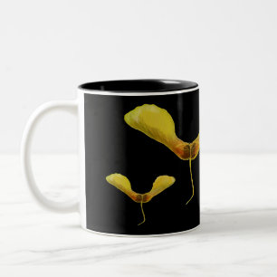 Maple Seed Two-Tone Coffee Mug