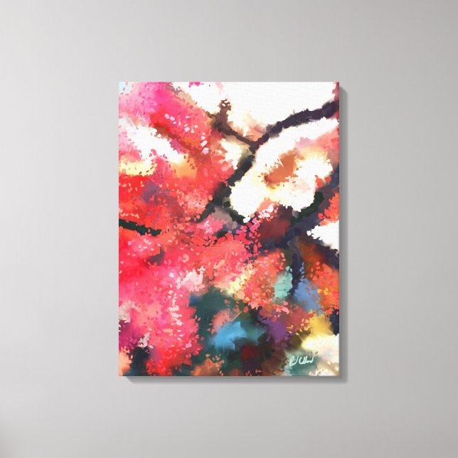 Maple Sprites Canvas Print (Front)