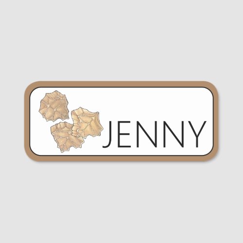 Maple Sugar Festival Syrup Candy Maine Canadian Name Tag