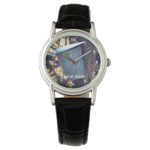 Maple Syrup Sap Bucket On Tree Personalized  Watch