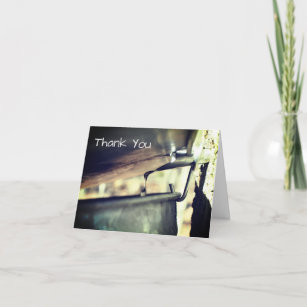 Maple Syrup Sap Running Nature Thank You Card