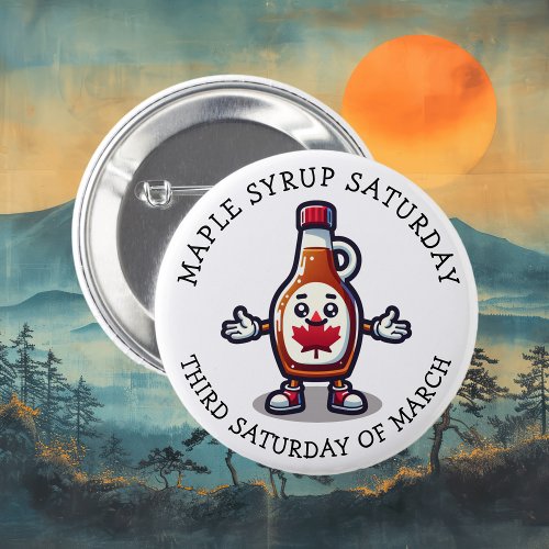 Maple Syrup Saturday Button
