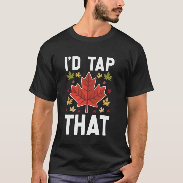 Maple Syrup Tapping T-Shirt (Front)