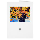 Maple Tree Cards (Back)