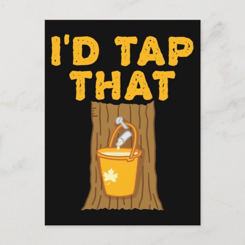 Maple Tree Id Tap That Sugaring Sugar Postcard