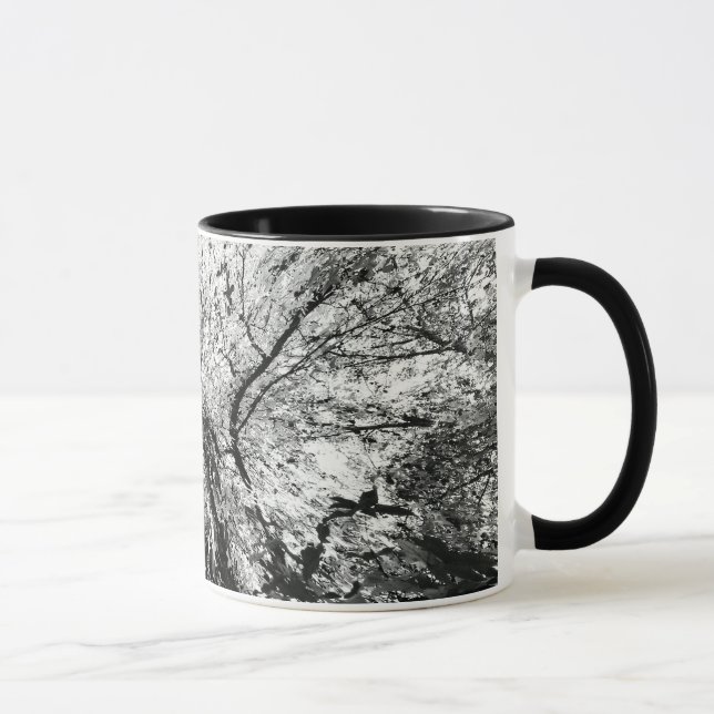 Maple Tree Inkblot Photograph Mug (Right)
