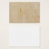 Maple wood (Front & Back)