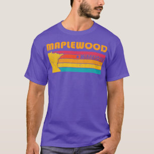 Maplewood Minnesota Vintage Distressed Souvenir T-Shirt