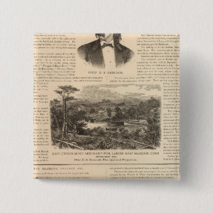 Maplewood Music Seminary for Ladies Pinback Button