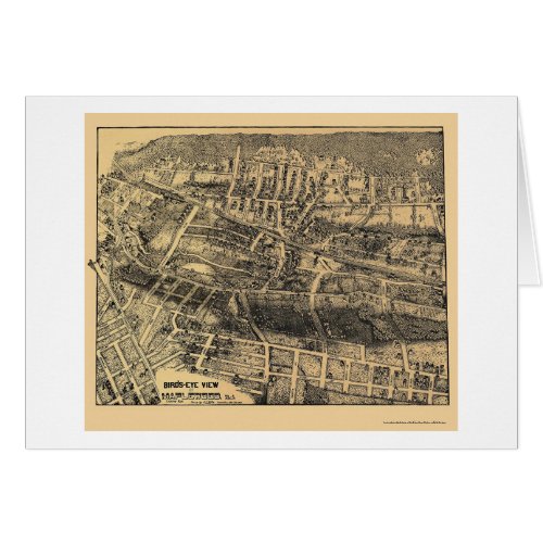 Maplewood NJ Panoramic Map _ 1910