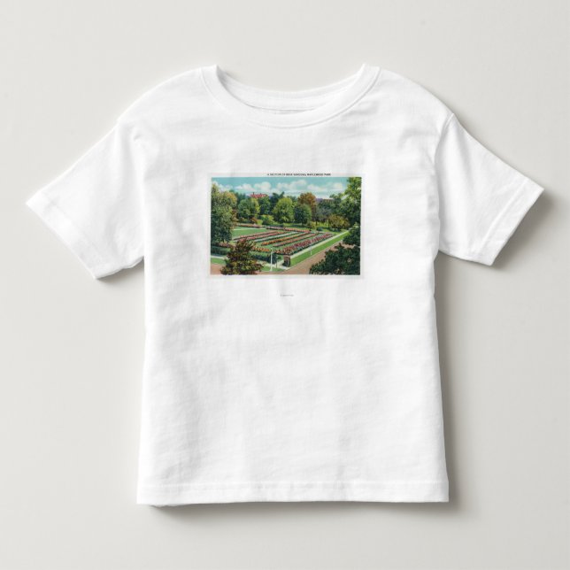 Maplewood Park Rose Garden View Toddler T-shirt (Front)