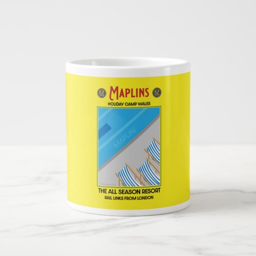 Maplins Vintage British Holiday Camps   Giant Coffee Mug