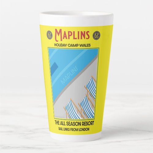 Maplins Vintage British Holiday Camps  Latte Mug