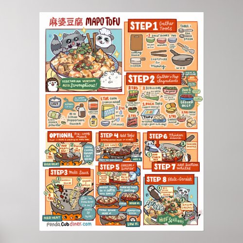 Mapo Tofu Poster