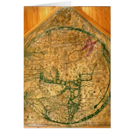 Mappa Mundi, c.1290 Cards (Front)