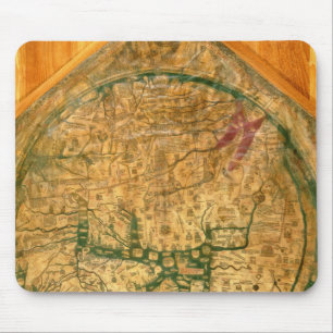 Mappa Mundi, c.1290 Mouse Pad
