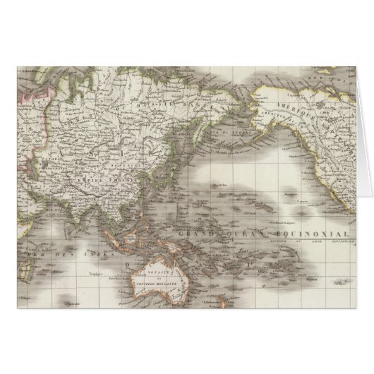 Mappemonde - Globe map (Front Horizontal)