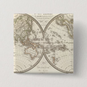 Mappemonde - World Map Button