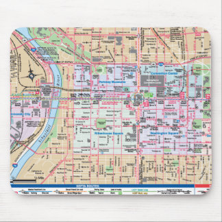 Mapping The City of Brotherly Love Mouse Pad