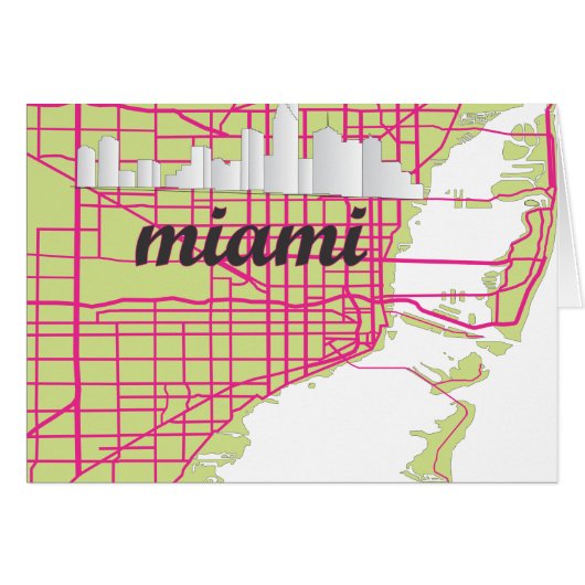 maps Miami Cards (Front Horizontal)