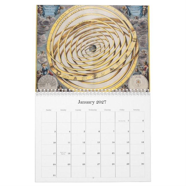 Maps Of Antiquity Calendar (Jan 2027)