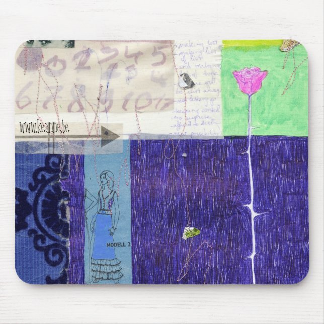 maps of me mousepad (Front)