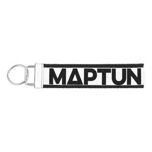 MAPTUN European Motor Services Wrist Keychain