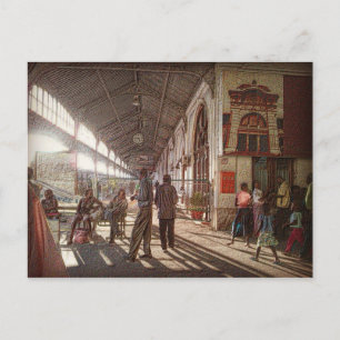 Maputo Railway Station Postcard
